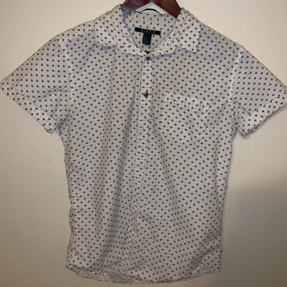 Forever 21 Royal Blue Shirt